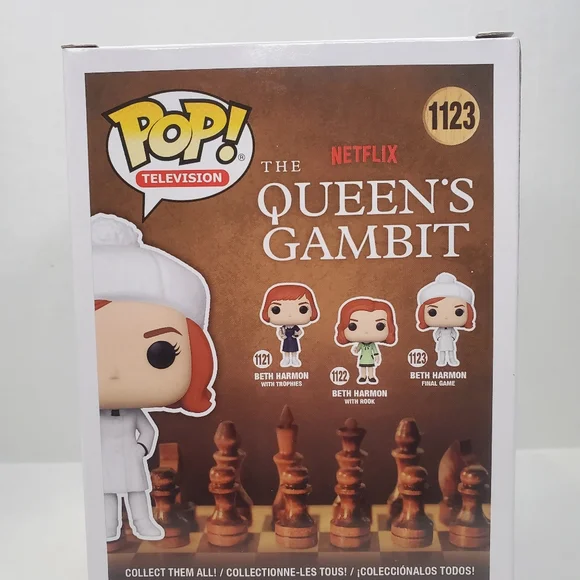 Funko Pop! TV: Queens Gambit - Beth (Finale) new box collectors - Picture 3 of 9